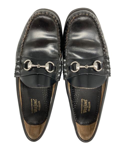 G.H.BASS（ジーエイチバス）G.H.BASS (ジーエイチバス) ラバーソールビットーファー ブラック サイズ:7/8/41の古着・服飾アイテム