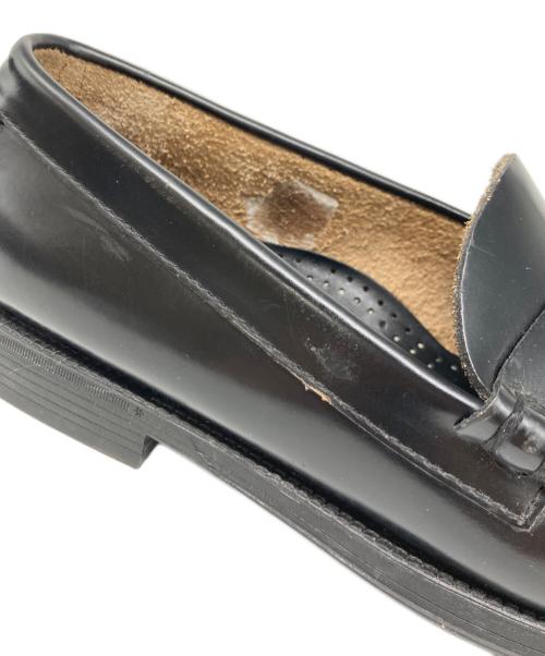 G.H.BASS（ジーエイチバス）G.H.BASS (ジーエイチバス) ラバーソールビットーファー ブラック サイズ:7/8/41の古着・服飾アイテム