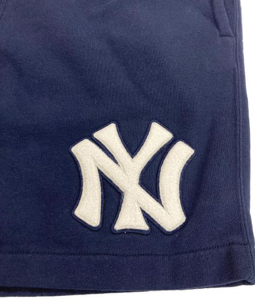 POLO RALPH LAUREN（ポロ・ラルフローレン）POLO RALPH LAUREN (ポロ・ラルフローレン) ヤンキース シャツ フリース ショートパンツ ネイビー サイズ:XSの古着・服飾アイテム