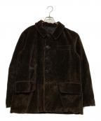 USEDユーズド）の古着「コーデュロイハンティングジャケット」｜ブラウン