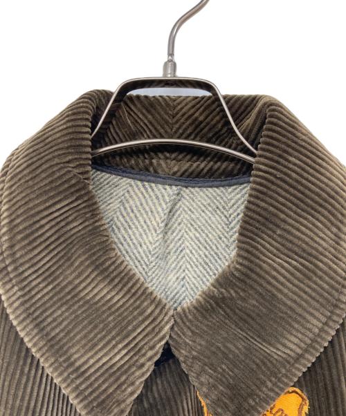 LELAN（レラン）LELAN (レラン) コーデュロイハンティングジャケット ブラウン サイズ:記載なしの古着・服飾アイテム