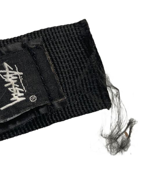 stussy（ステューシー）stussy (ステューシー) Psych Jacquard Belt/ガチャベルト ブラックの古着・服飾アイテム