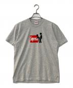 SUPREMEシュプリーム）の古着「Stick Tee」｜グレー