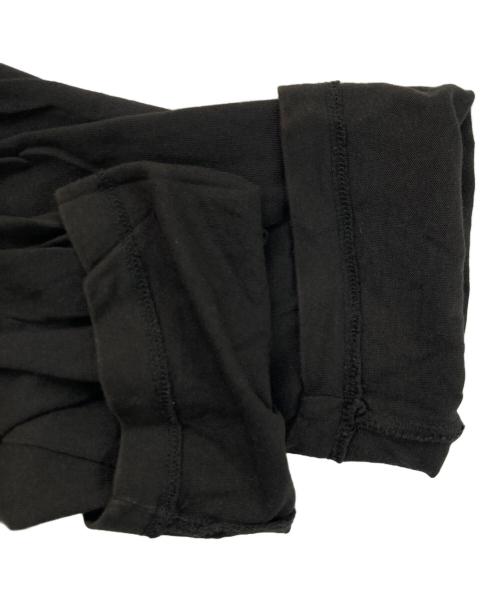 VADERETRO（バダレトロ）VADERETRO (バダレトロ) デザインカットソー ブラック サイズ:XLの古着・服飾アイテム