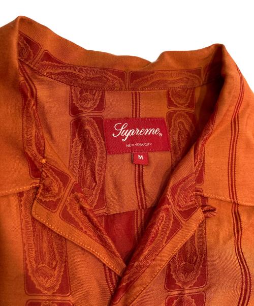 SUPREME（シュプリーム）Supreme (シュプリーム) Guadalupe S/S Shirt オレンジ サイズ:Mの古着・服飾アイテム
