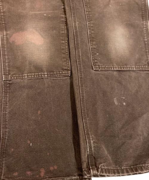 CarHartt（カーハート）CarHartt (カーハート) ペイントダブルニーパンツ ブラウン サイズ:33の古着・服飾アイテム
