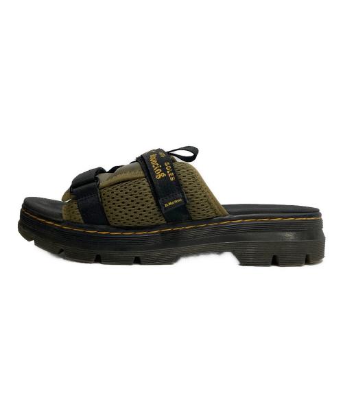 Dr.Martens（ドクターマーチン）Dr.Martens (ドクターマーチン) AYCE スライド サンダル ブラック サイズ:UK9の古着・服飾アイテム