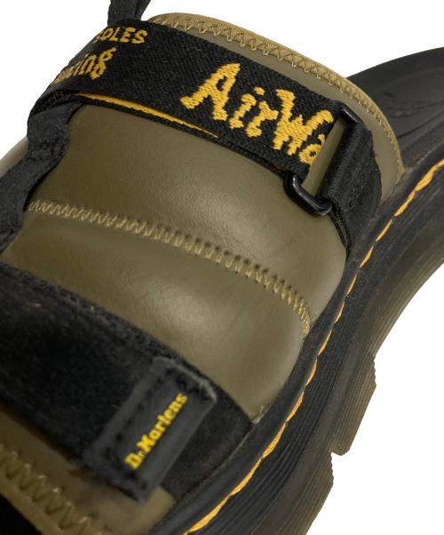 Dr.Martens（ドクターマーチン）Dr.Martens (ドクターマーチン) AYCE スライド サンダル ブラック サイズ:UK9の古着・服飾アイテム