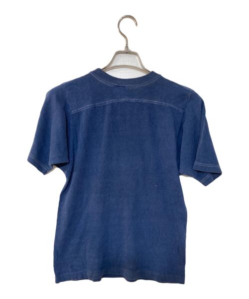 Champion（チャンピオン）Champion (チャンピオン) 70`sフットボールTee ネイビー サイズ:Sの古着・服飾アイテム