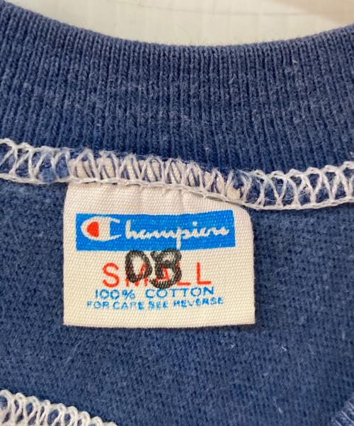 Champion（チャンピオン）Champion (チャンピオン) 70`sフットボールTee ネイビー サイズ:Sの古着・服飾アイテム
