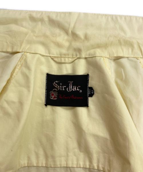 sir jac（サージャック）Sir Jac (サージャック) 60ｓスイングトップブルゾン イエロー サイズ:42の古着・服飾アイテム