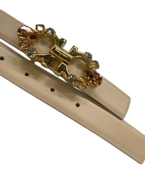 Salvatore Ferragamo（サルヴァトーレ フェラガモ）Salvatore Ferragamo (サルヴァトーレ フェラガモ) ガンチーニビジューベルト サイズ:70cmの古着・服飾アイテム