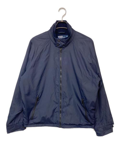 POLO RALPH LAUREN（ポロ・ラルフローレン）POLO RALPH LAUREN (ポロ・ラルフローレン) 中綿ブルゾン ネイビー サイズ:Lの古着・服飾アイテム