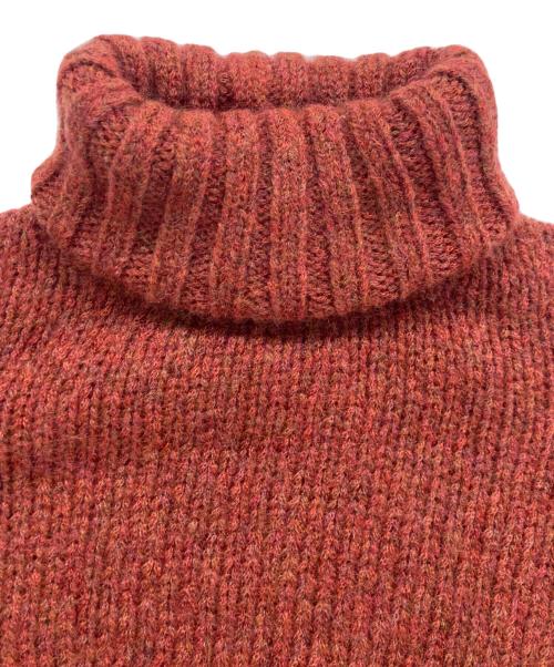MaxMara（マックスマーラ）MaxMara (マックスマーラ) モヘアタートルネックニット オレンジ サイズ:Sの古着・服飾アイテム
