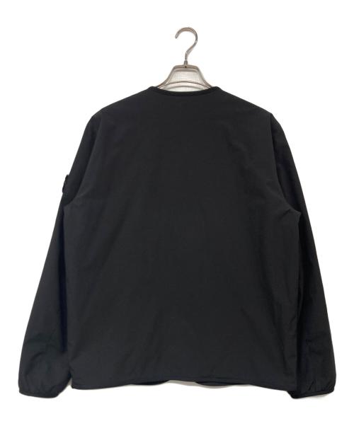 STONE ISLAND（ストーンアイランド）STONE ISLAND (ストーンアイランド) NO COLLAR JACKET ブラック サイズ:Lの古着・服飾アイテム