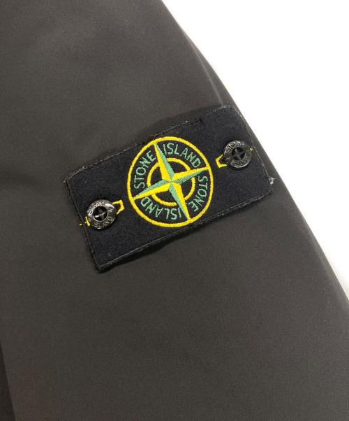 STONE ISLAND（ストーンアイランド）STONE ISLAND (ストーンアイランド) NO COLLAR JACKET ブラック サイズ:Lの古着・服飾アイテム