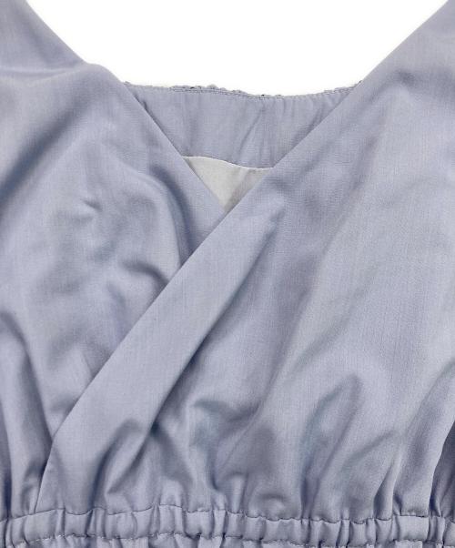 HER LIP TO（ハーリップトゥ）Her lip to (ハーリップトゥ) Riviera Double Bow Dress/ワンピース ブルー サイズ:Sの古着・服飾アイテム