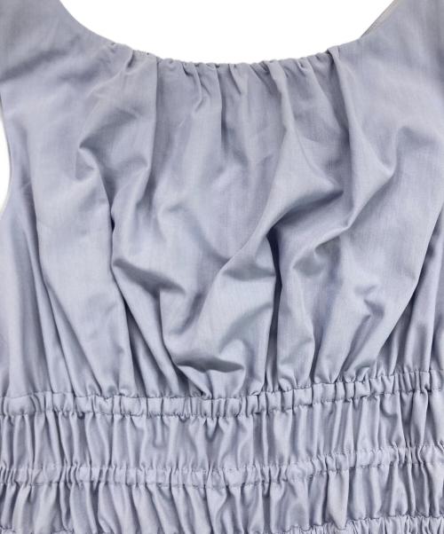 HER LIP TO（ハーリップトゥ）Her lip to (ハーリップトゥ) Riviera Double Bow Dress/ワンピース ブルー サイズ:Sの古着・服飾アイテム