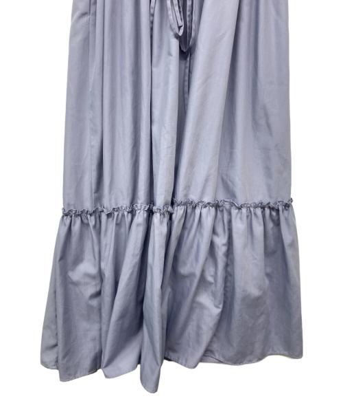 HER LIP TO（ハーリップトゥ）Her lip to (ハーリップトゥ) Riviera Double Bow Dress/ワンピース ブルー サイズ:Sの古着・服飾アイテム