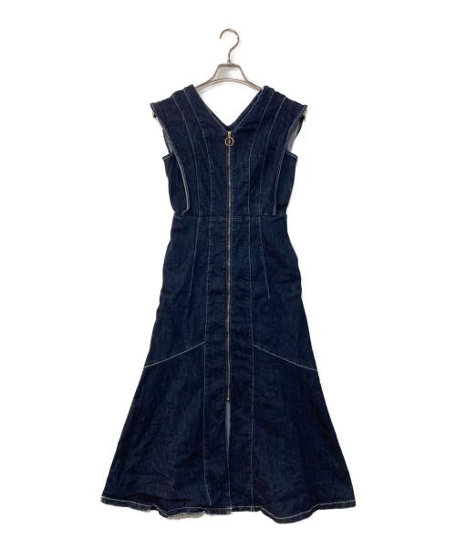 LAGUNA MOON（ラグナムーン）LAGUNA MOON (ラグナムーン) LEE (リー) フレアスリーブデニムワンピース インディゴ サイズ:Sの古着・服飾アイテム