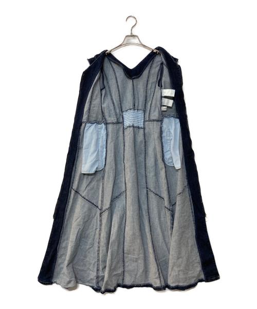 LAGUNA MOON（ラグナムーン）LAGUNA MOON (ラグナムーン) LEE (リー) フレアスリーブデニムワンピース インディゴ サイズ:Sの古着・服飾アイテム