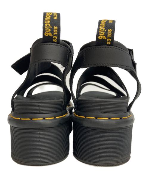 Dr.Martens（ドクターマーチン）Dr.Martens (ドクターマーチン) BLAIRE QUAD サンダル ブラック サイズ:UK4の古着・服飾アイテム