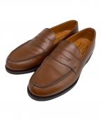 Jalan Sriwijaya×green label relaxingジャランスリウァヤ×グリーンレーベルリラクシング）の古着「コインローファー」｜ブラウン