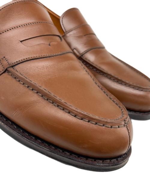 Jalan Sriwijaya（ジャランスリウァヤ）Jalan Sriwijaya (ジャランスリウァヤ) green label relaxing (グリーンレーベルリラクシング) コインローファー ブラウン サイズ:07の古着・服飾アイテム