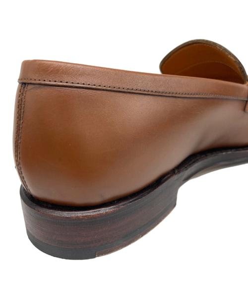 Jalan Sriwijaya（ジャランスリウァヤ）Jalan Sriwijaya (ジャランスリウァヤ) green label relaxing (グリーンレーベルリラクシング) コインローファー ブラウン サイズ:07の古着・服飾アイテム