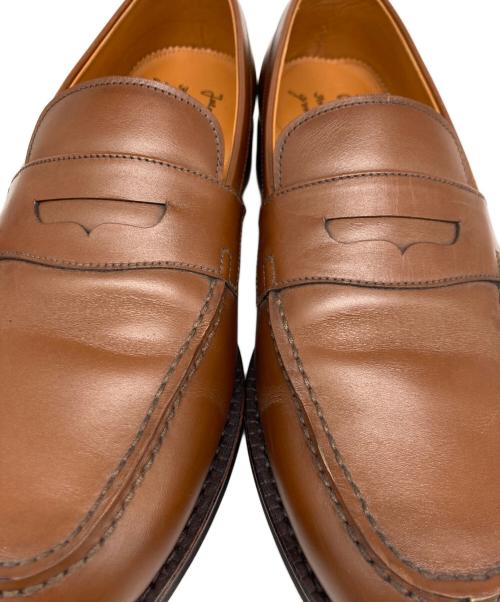 Jalan Sriwijaya（ジャランスリウァヤ）Jalan Sriwijaya (ジャランスリウァヤ) green label relaxing (グリーンレーベルリラクシング) コインローファー ブラウン サイズ:07の古着・服飾アイテム