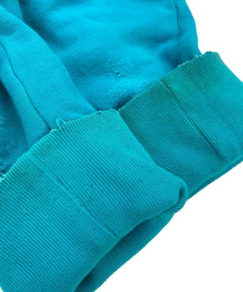 KOLOR（カラー）KOLOR (カラー) コットン裏毛 DAMEGE プルオーバー/ダメージ加工スウェット ブルー サイズ:5の古着・服飾アイテム