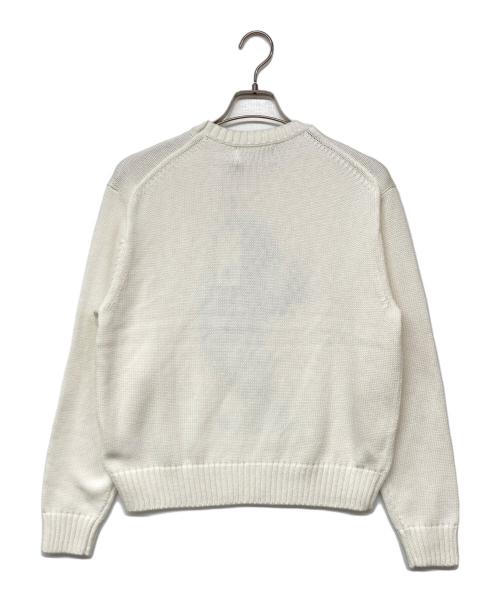 RLX RALPH LAUREN（アールエルエックスラルフローレン）RLX RALPH LAUREN (アールエルエックスラルフローレン) ポロベアニット ホワイト サイズ:Sの古着・服飾アイテム