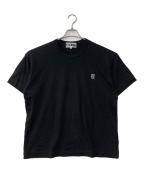 CDGシーディージー）の古着「CDGロゴS/S Tee」｜ブラック