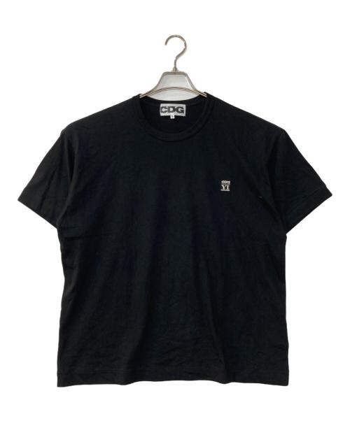 CDG（シーディージー）CDG (シーディージー) CDGロゴS/S Tee ブラック サイズ:Sの古着・服飾アイテム