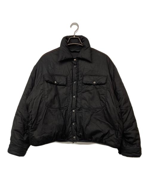DIESEL（ディーゼル）DIESEL (ディーゼル) G-CLIVIA jacket/中綿ジャケット ブラック サイズ:Mの古着・服飾アイテム