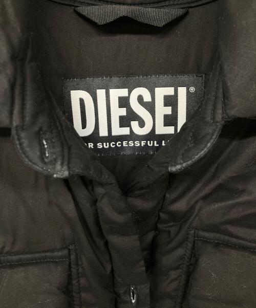 DIESEL（ディーゼル）DIESEL (ディーゼル) G-CLIVIA jacket/中綿ジャケット ブラック サイズ:Mの古着・服飾アイテム