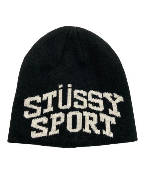 stussy（ステューシー）stussy (ステューシー) ニットキャップ ブラック サイズ:OSの古着・服飾アイテム