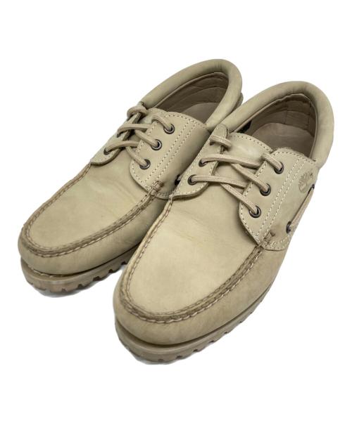 Timberland（ティンバーランド）Timberland (ティンバーランド) 3 EYE CLASSIC ベージュ サイズ:27.5の古着・服飾アイテム
