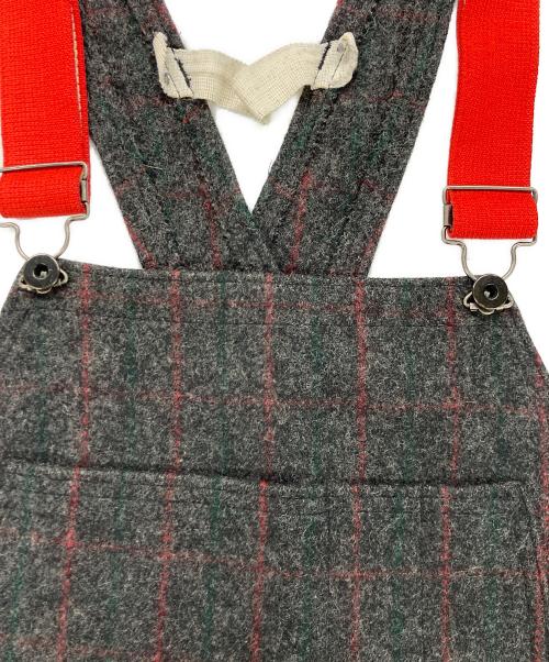 WOOLRICH（ウールリッチ）WOOLRICH (ウールリッチ) オーバーオール グレー サイズ:Mの古着・服飾アイテム