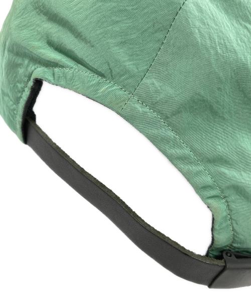 COMES AND GOES（カムズアンドゴーズ）COMES AND GOES (カムズアンドゴーズ) light nylon cap グリーン サイズ:-の古着・服飾アイテム
