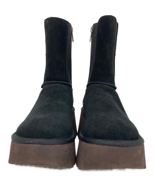 UGG（アグ）UGG (アグ) Classic Twin Seam New Heights/クラシック ツイン シーム ニュー ハイツ ブラック サイズ:23の古着・服飾アイテム