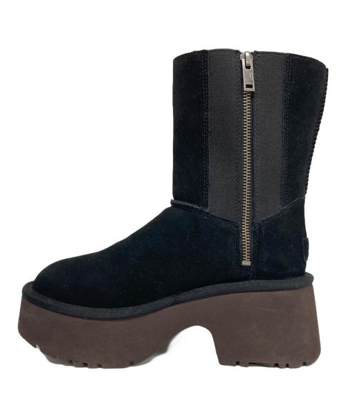 UGG（アグ）UGG (アグ) Classic Twin Seam New Heights/クラシック ツイン シーム ニュー ハイツ ブラック サイズ:23の古着・服飾アイテム