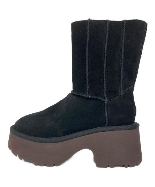 UGG（アグ）UGG (アグ) Classic Twin Seam New Heights/クラシック ツイン シーム ニュー ハイツ ブラック サイズ:23の古着・服飾アイテム