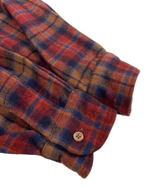 PENDLETON（ペンドルトン）PENDLETON (ペンドルトン) ウールチェックシャツ レッド サイズ:Mの古着・服飾アイテム
