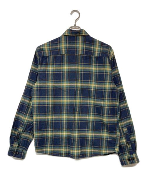 Patagonia（パタゴニア）Patagonia (パタゴニア) ライトウェイト・フィヨルド・フランネル・シャツ ネイビー サイズ:Mの古着・服飾アイテム