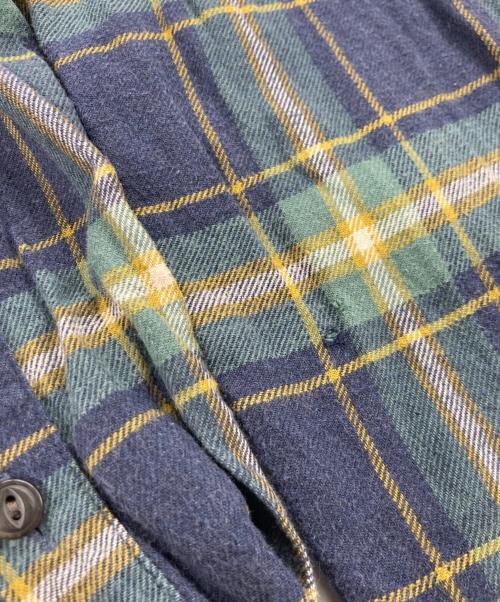 Patagonia（パタゴニア）Patagonia (パタゴニア) ライトウェイト・フィヨルド・フランネル・シャツ ネイビー サイズ:Mの古着・服飾アイテム
