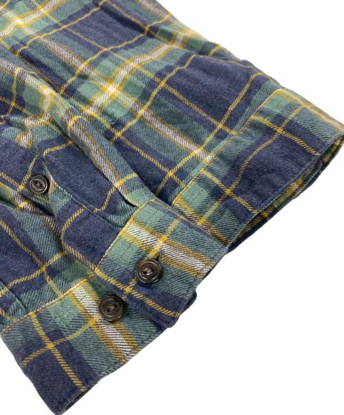 Patagonia（パタゴニア）Patagonia (パタゴニア) ライトウェイト・フィヨルド・フランネル・シャツ ネイビー サイズ:Mの古着・服飾アイテム