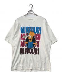 WINTERLAND（ウィンターランド）の古着「シンプソンズ　アニメプリントTシャツ」｜ホワイト