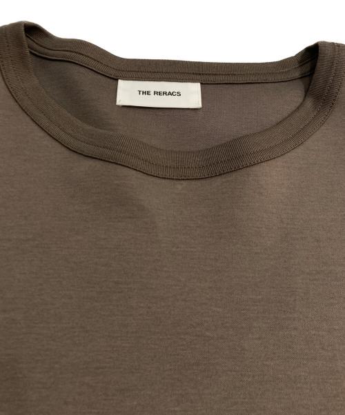 THE RERACS（ザ リラクス）THE RERACS (ザ リラクス) SUPER OVER SIZE T-SHIRT スーパーオーバーサイズ Tシャツ グレー サイズ:Fの古着・服飾アイテム
