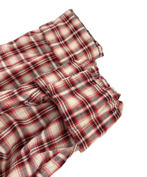 Cranbrook（クランブルック）Cranbrook (クランブルック) ヴィンテージオープンカラーシャツ レッド サイズ:Lの古着・服飾アイテム